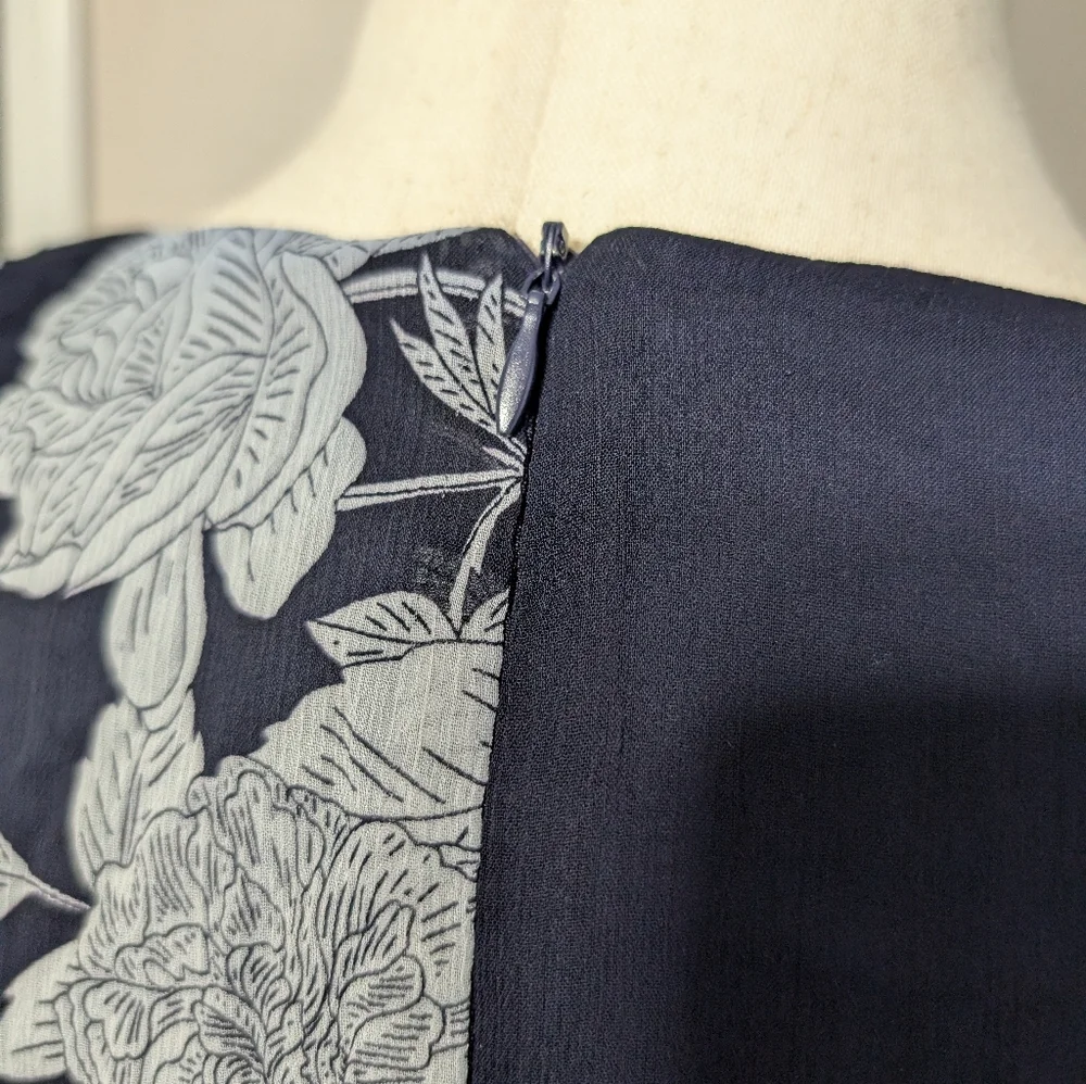 3/$30 London Times Plus Floral Dress - Picture 7 of 11